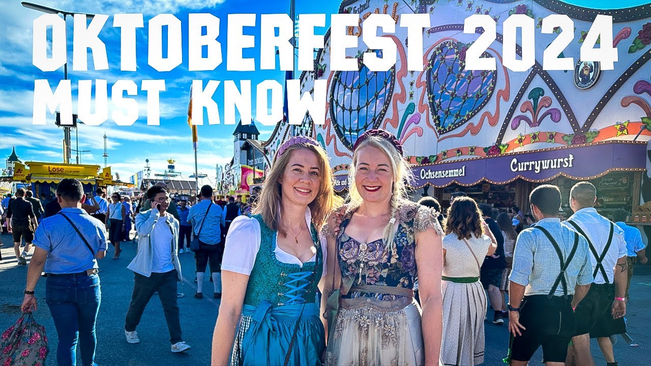OKTOBERFEST 2024 VLOG MIT EINEM ECHTEN MÜNCHNER KINDL / WIESN MUST KNOWS / Festzelte & Fahrgeschäfte