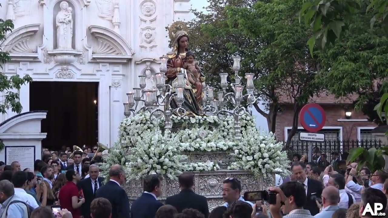 Procesion INMACULADO CORAZON DE MARIA de la Mision 2024 con musica de TEJERA | Glorias Sevilla