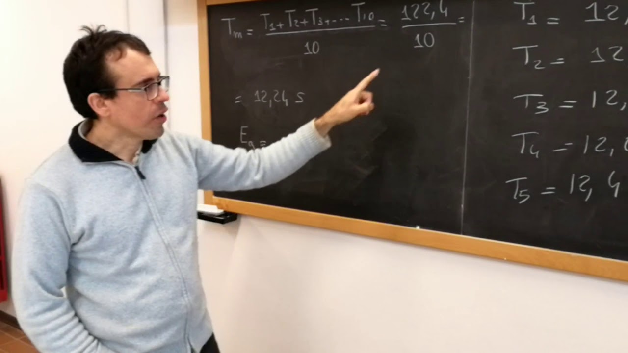 Misura del periodo del pendolo