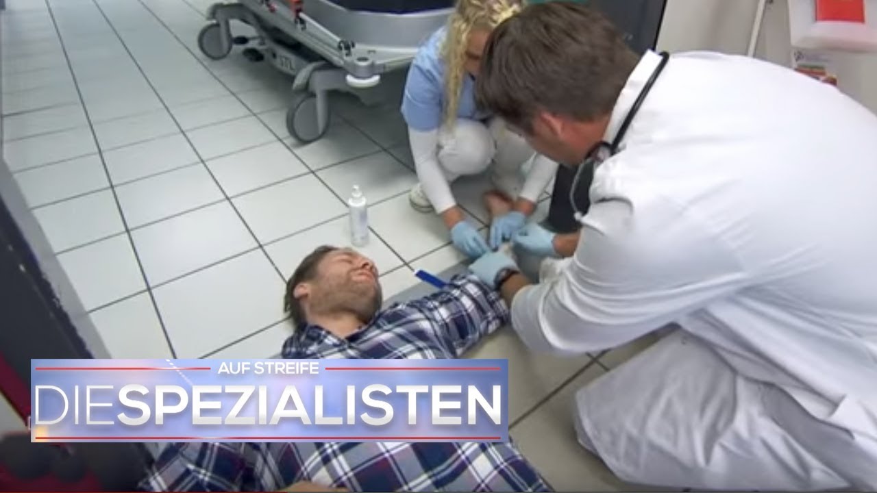 Ein Indianer kennt keinen Schmerz? Allergischer Schock in der Klinik! | Auf Streife | SAT.1 TV