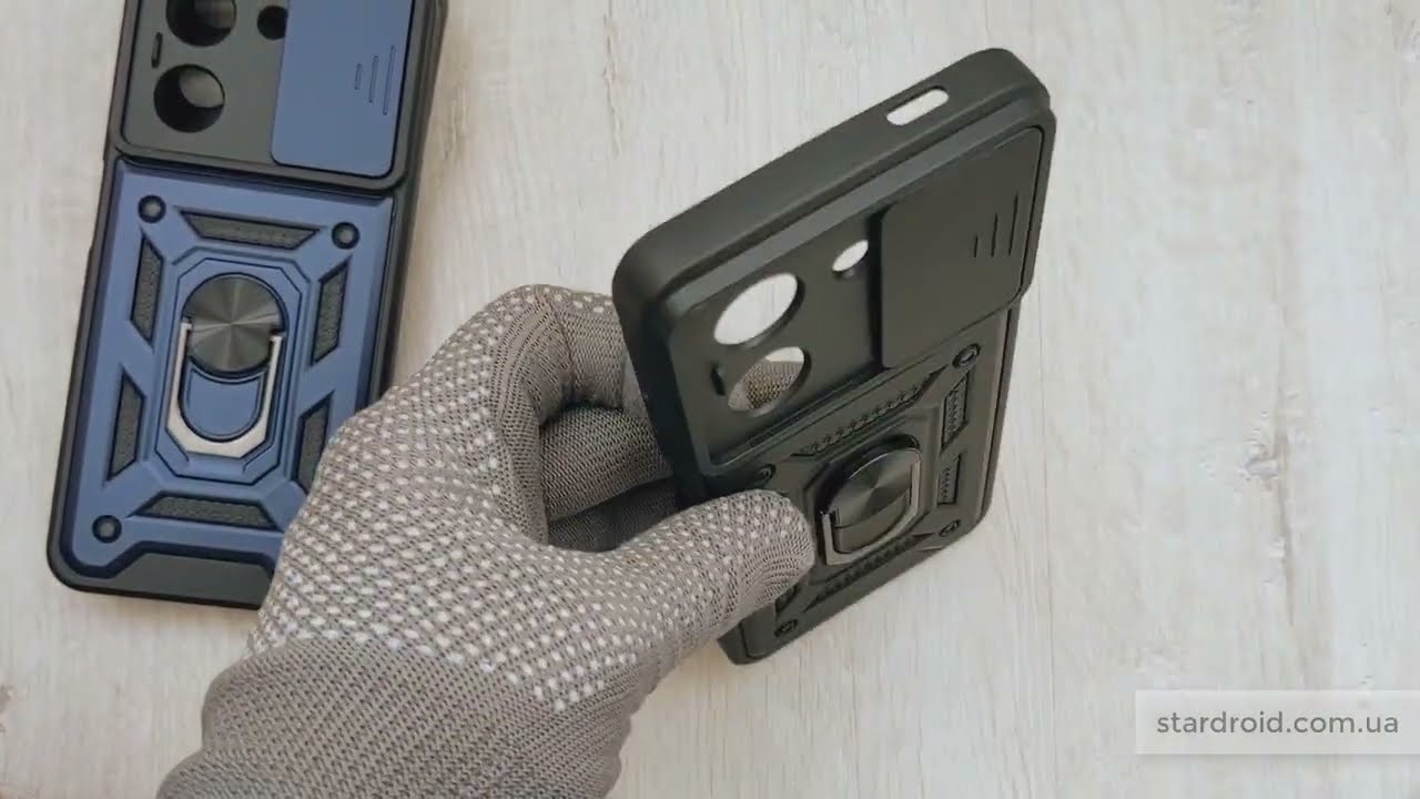 Удароміцний чохол Hybrid Ring Camshield для Xiaomi Redmi A5 потужний захист редмі а5