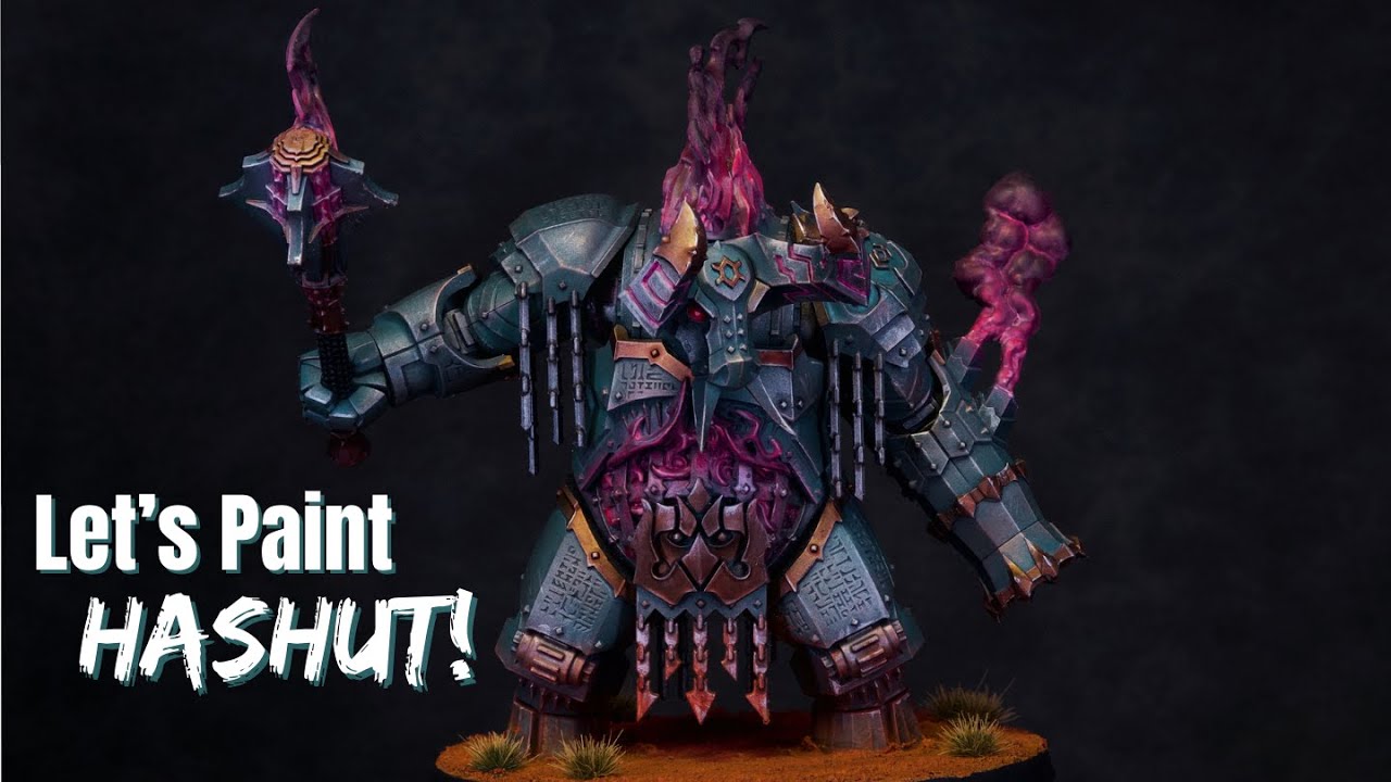 Учебное пособие по покраске в Dominator Engine для CHAOS DWARFS. НОВЫЕ шлемоправы Хашута (Age of ...