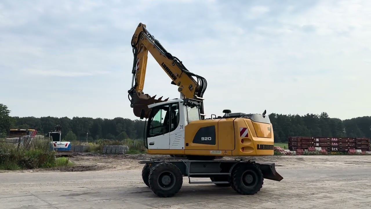 Liebherr A920 Litronic Mobile Excavator - Year: 2019 (Refnr. BM6044)
