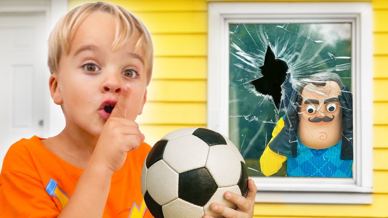 مهمة سرية مع الجار وقصص أخرى مضحكة للأطفال!