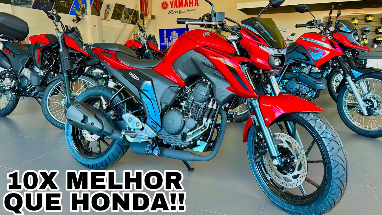 NOVA YAMAHA FAZER 250 2025 EM DETALHES | RIVAL DA CB300!!
