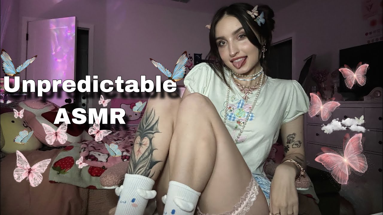 40 Minutes of Unpredictable ASMR (Nail Tapping, Mouth Sounds, LPS Related Items +)
