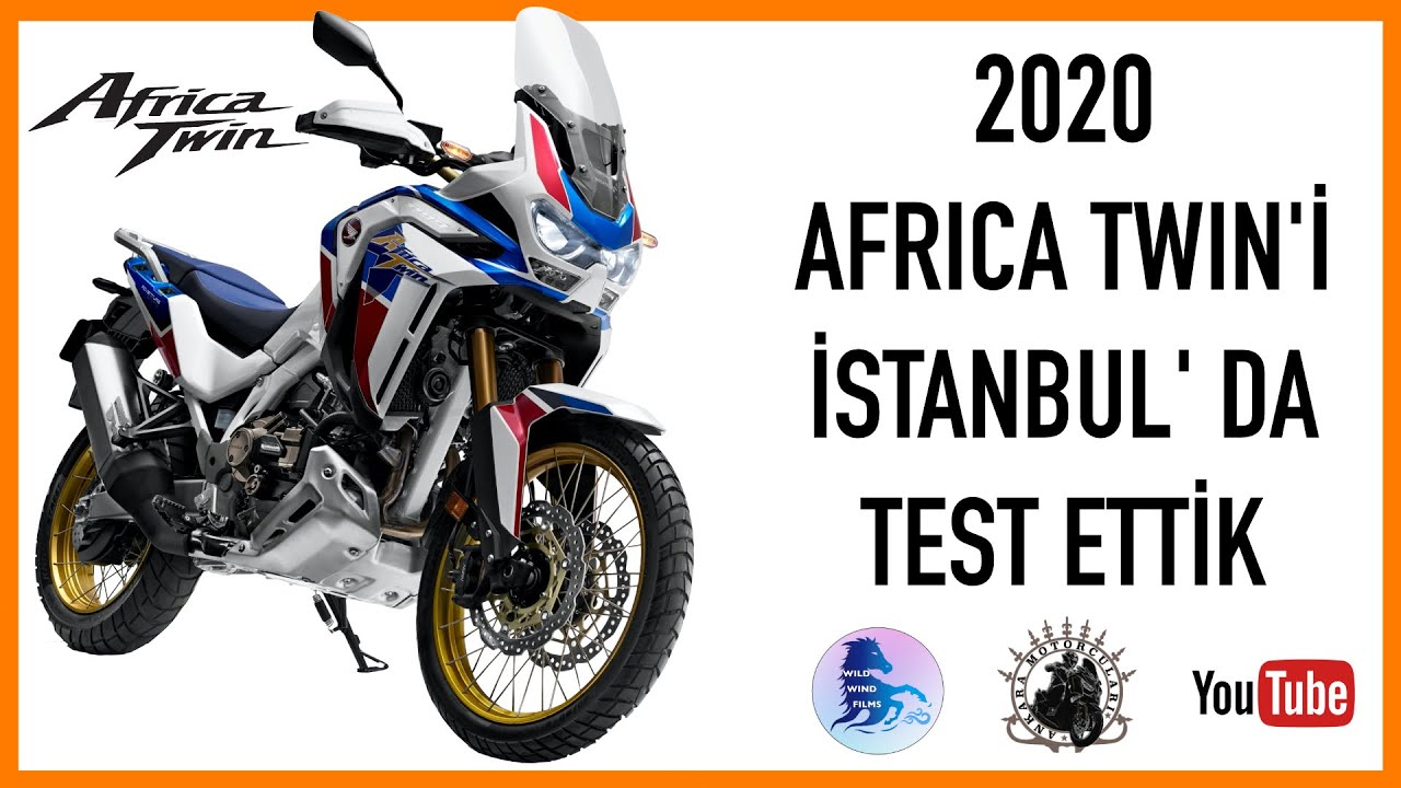 Мы протестировали 2020 Africa Twin в Стамбуле.