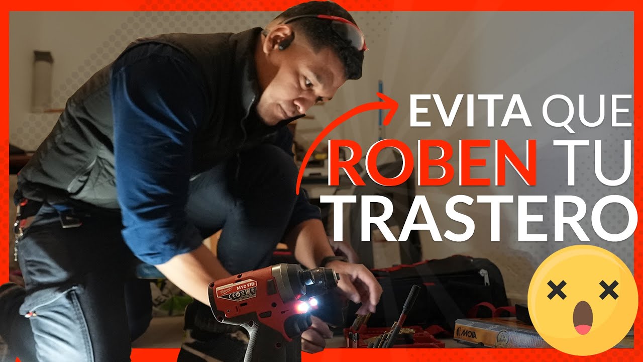 ⚠️❌Que no ENTREN A ROBAR en tu trastero, Evita Robos con esta cerradura⚠️