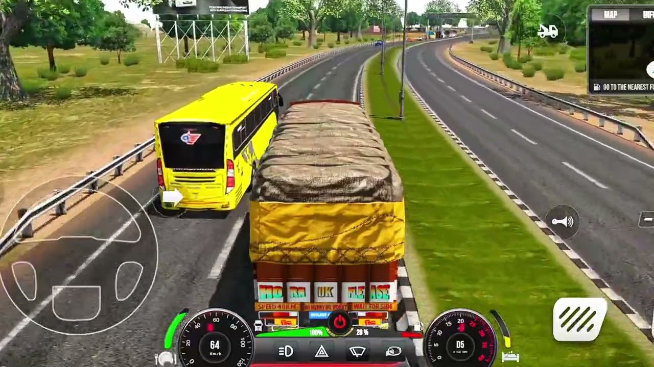 🚚 Road Construction Diversion 🚧 | Detour Challenge | Truck Simulator Gameplay In Hindi