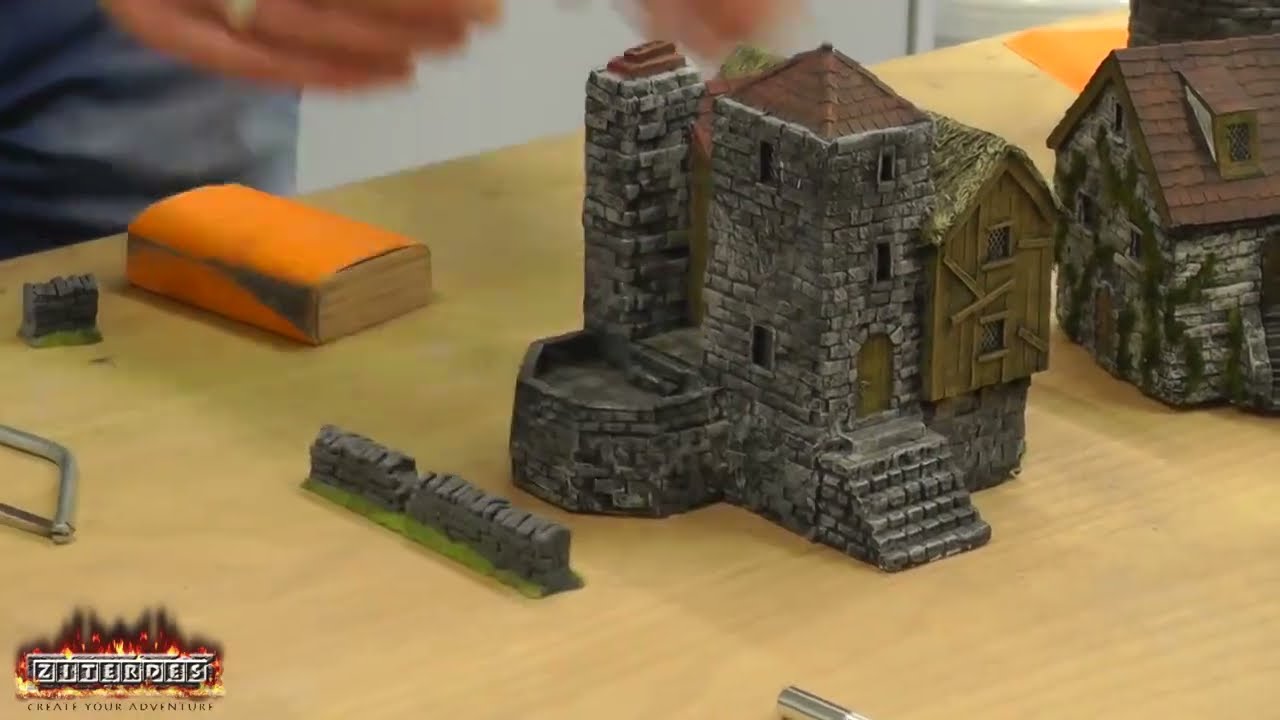 Tabletop Ruinen und Gel&auml;ndest&uuml;cke von ZITERDES