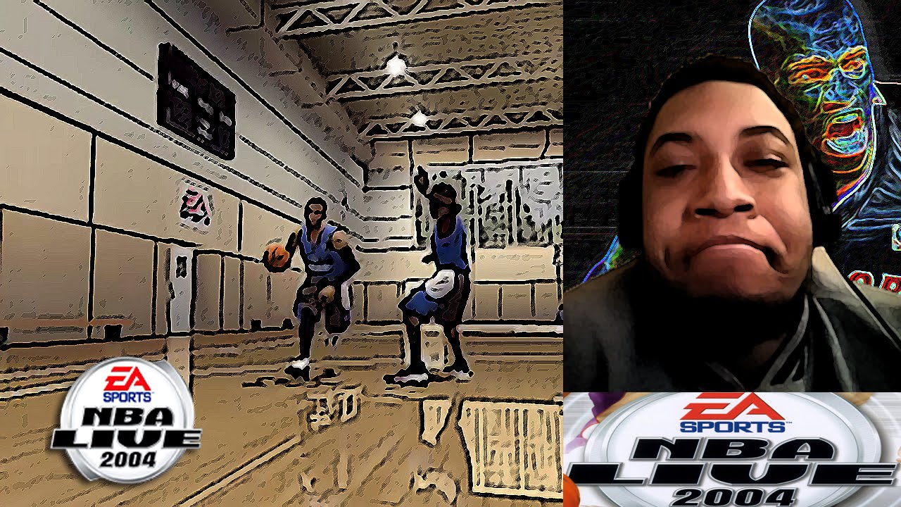 NBA LIVE 2004 w/FACECAM (Part 2)