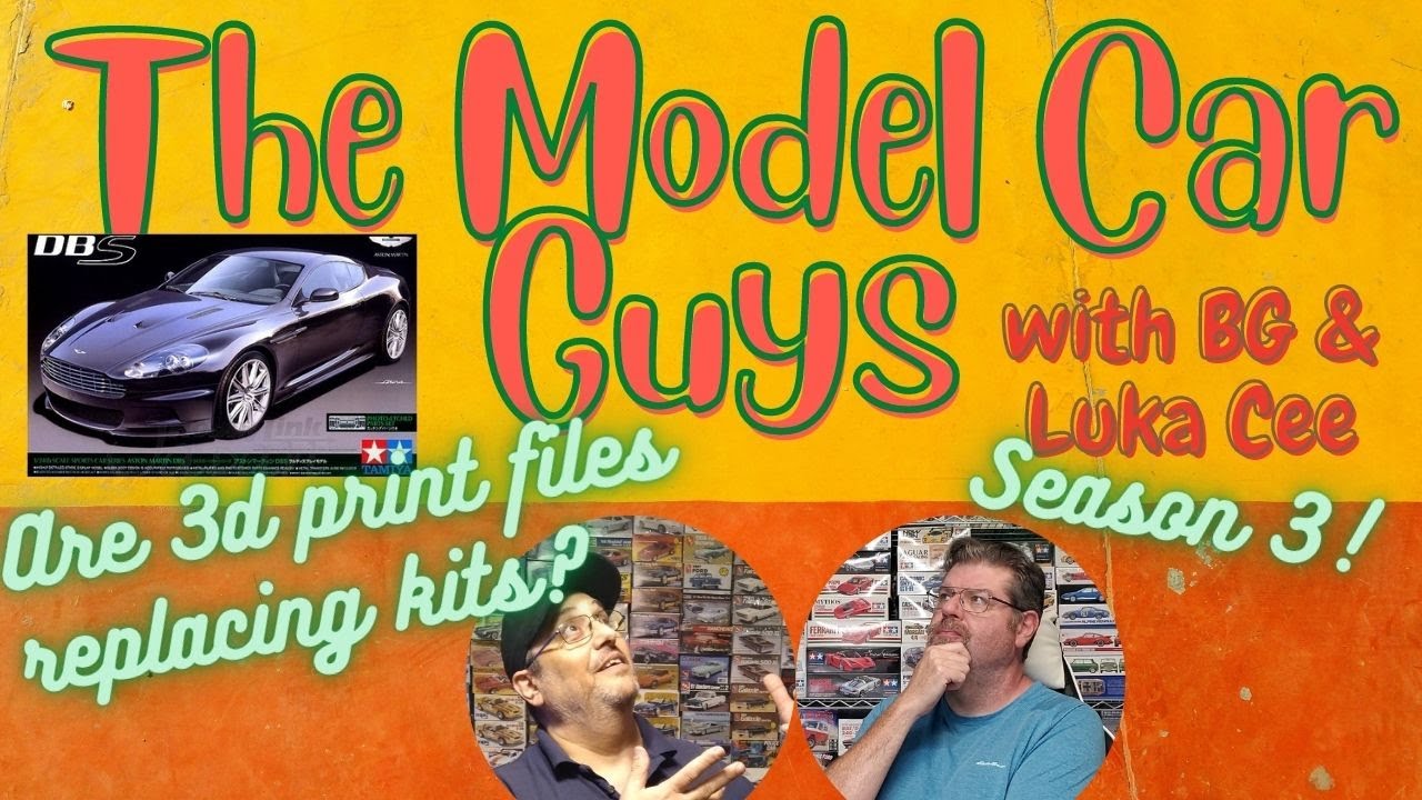 Will 3d Print Files Replace Model Kits? And Other Model Car Talk (Ep.27)