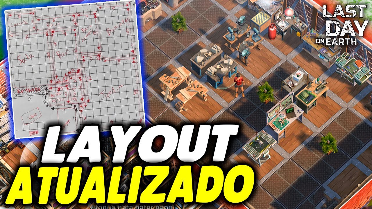 LAYOUT ATUALIZADO BASE BALTA 2024 LEVEL 5- Last Day On Earth