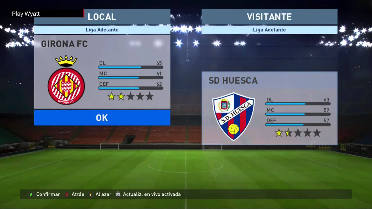 PES 2016 | Liga Adelante: Equipos & Uniformes | Teams & Kits