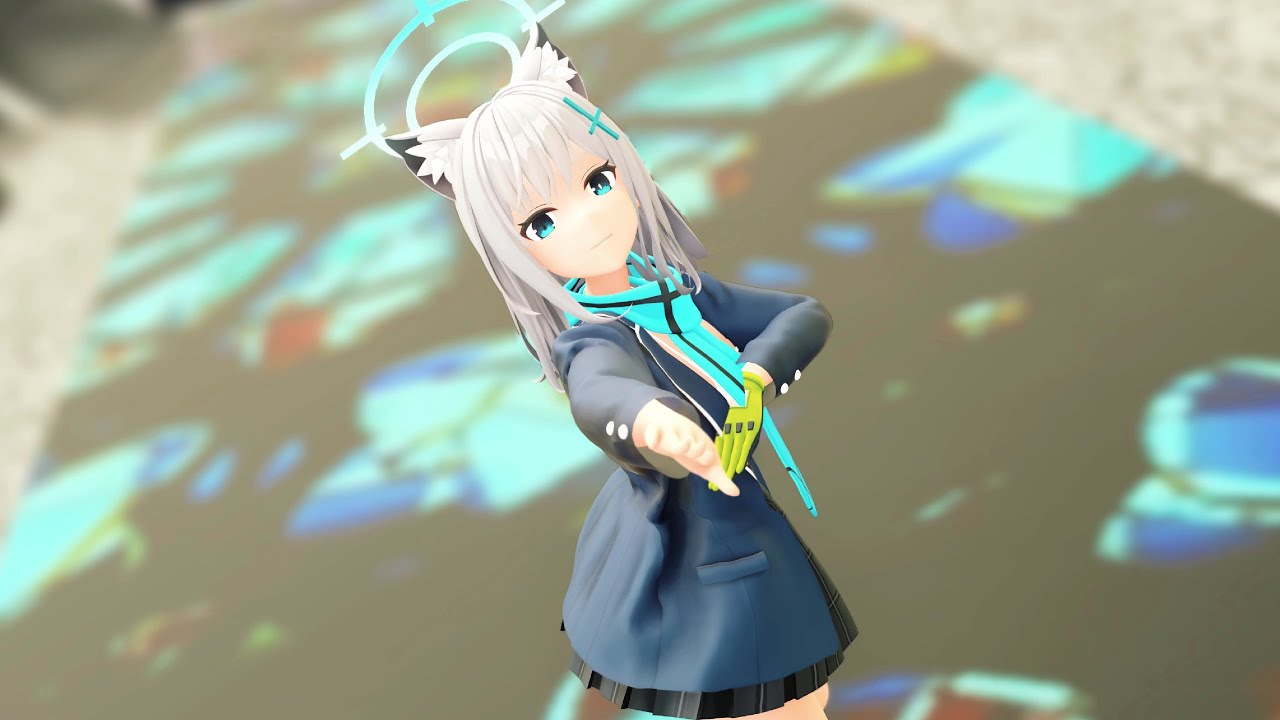 【MMD】 PiNK CAT - 砂狼シロコ 【紳士向け】