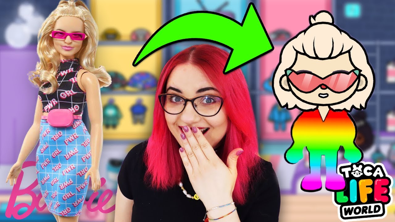 Zrobiłam LALKI BARBIE w TOCA BOCA Life World 💗