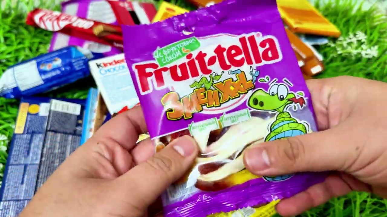 Super Satisfying Candy ASMR • Lollipops, KitKat Breaks & Chocolate Egg Crinkles