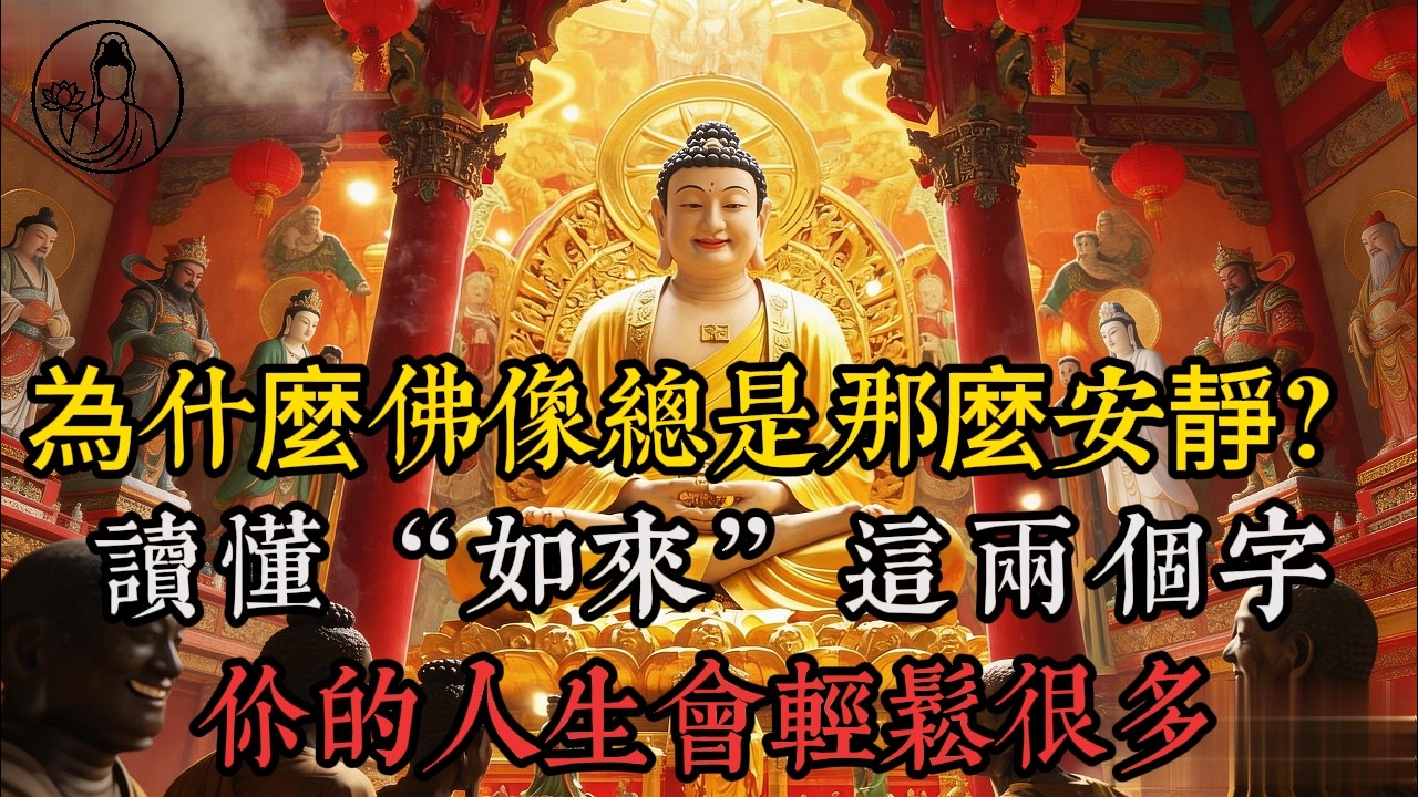 為什麼佛像總是那麼安靜？釋迦牟尼看透了這個秘密