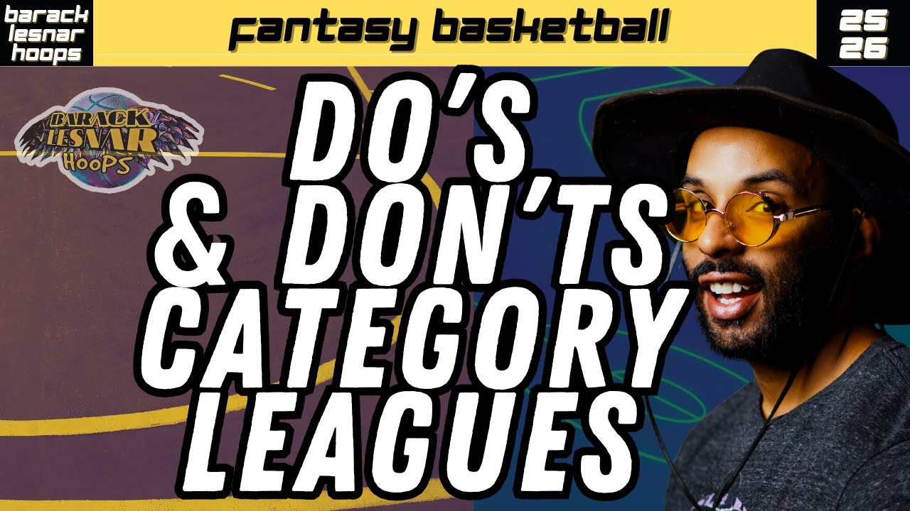Fantasy Basketball Categories - DOMINATE Your Fantasy Basketball Draft Strategy 