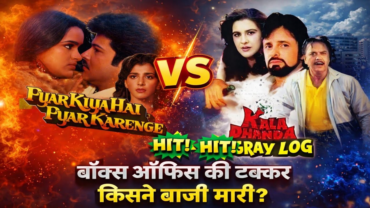प्यार किया है प्यार करेंगे Vs काला धंधा गोरे लोग बॉक्स ऑफिस की टक्कर किसने बाज़ी मारी ? Box Office |
