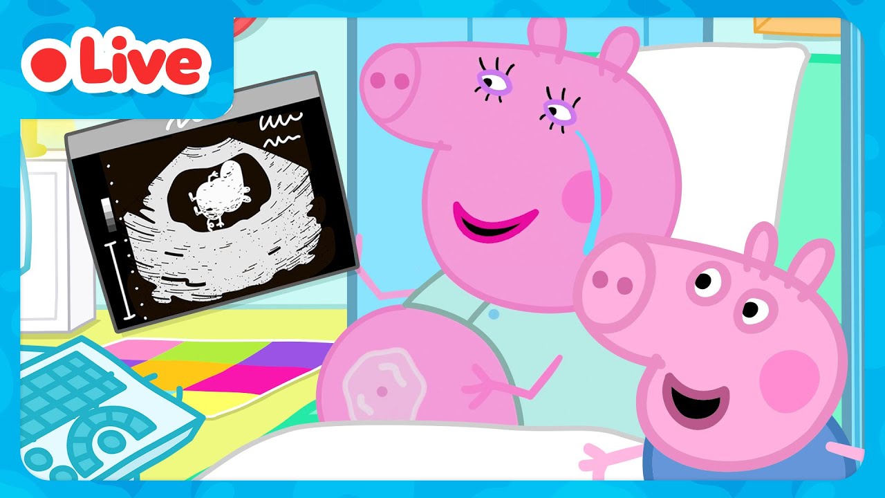 🔴 LIVE: George Pig And Baby Evie Adventures 🍼 Peppa Pig & Evie Pig Full Episodes | Kids Cartoons