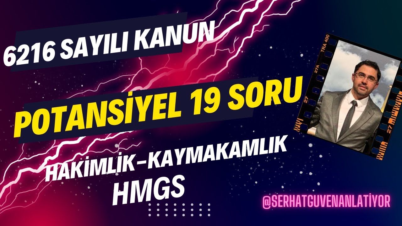 Son Dönemde Soru Çıkan Kanun