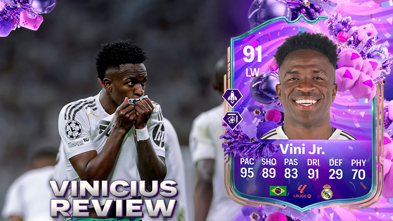 LLEGÓ LA PRIMERA EVO PARA VINICIUS ⭐ 91 VINI JR FC 26 EVO FUT BIRTHDAY REVIEW