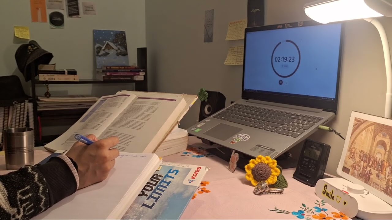 Study session [150 minutes]. 3.1.26. [Thunderstorm sound]