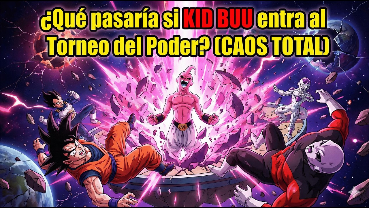 ¿Qué pasaría si KID BUU entrara al Torneo del Poder ? (CAOS TOTAL)