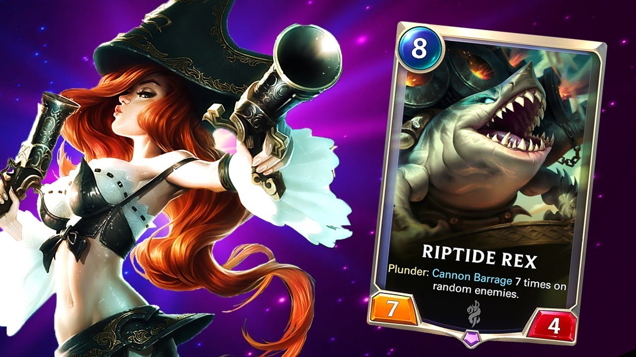 Miss Fortune Riptide Rex Midrange Plunder Deck! | Legends of Runeterra Bilgewater | Rising Tides