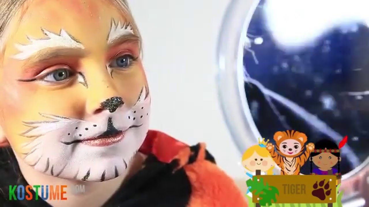 Tutorial: Kinderschminken Tiger