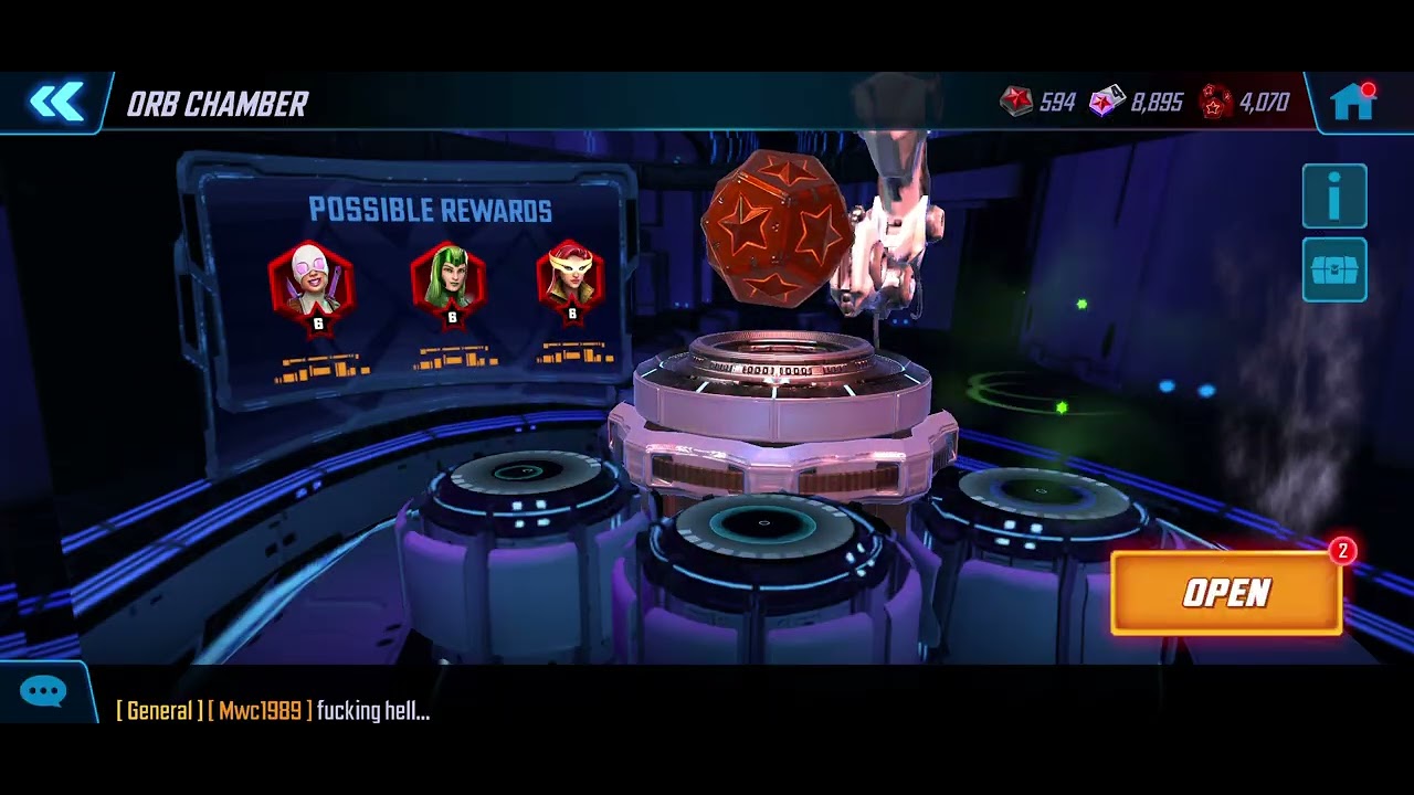 MARVEL Strike Force Daily Objectives 