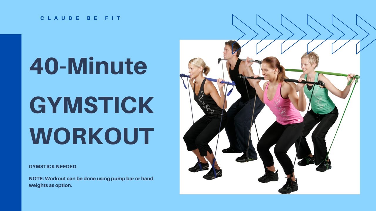 40 Minute Gymstick Muscle No1 - No Frills Workout