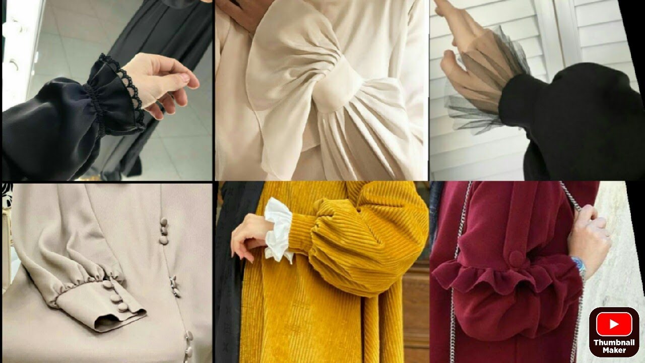 موديلات أكمام أنيقة للمحجبات 💓💓 إختاري ما يناسب فستانك  👗