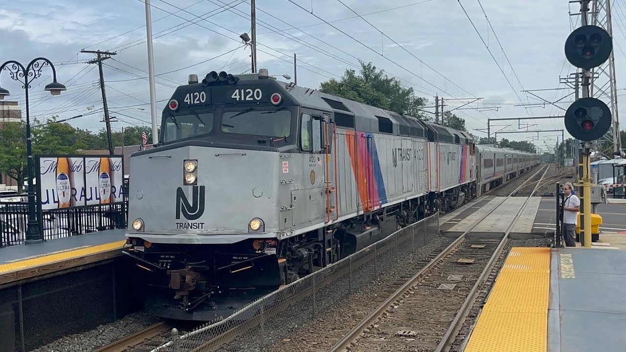 NJ Transit - North Jersey Coast Line Trains in September 2023