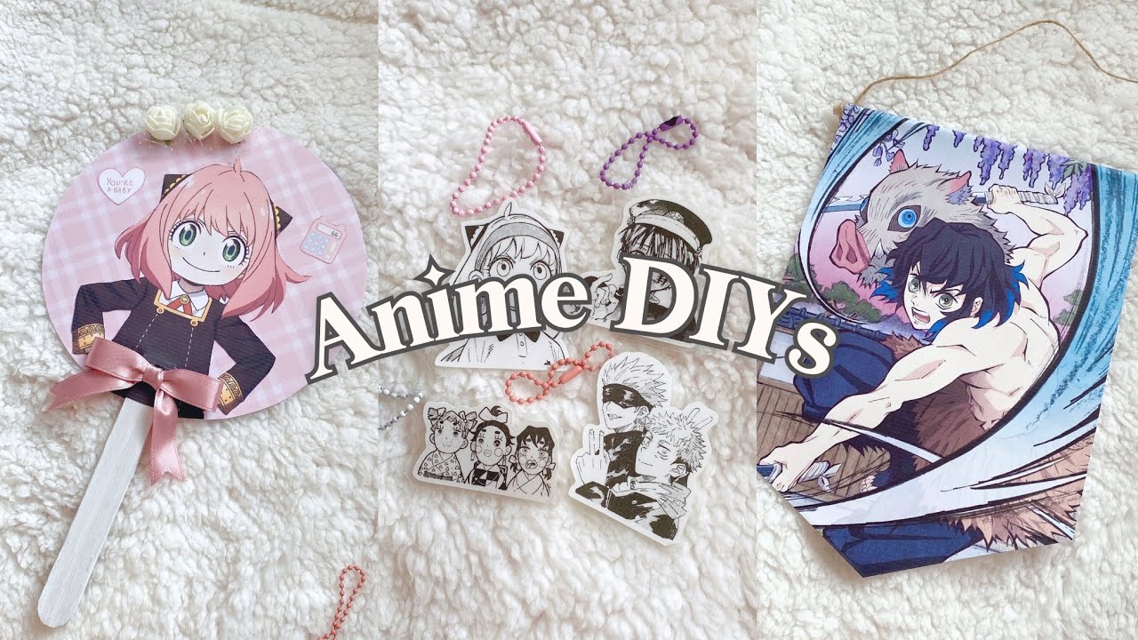 Anime DIYs para decorar tu habitación o regalar ✩°｡- ft. Phomemo