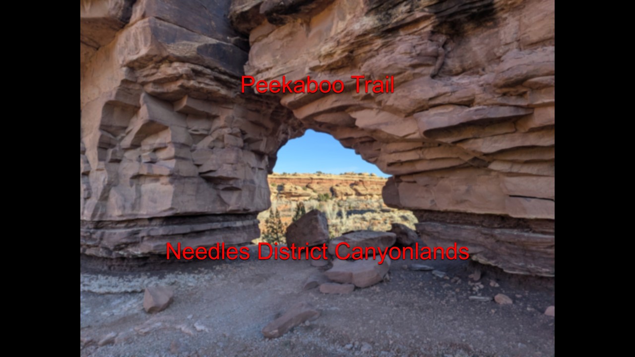 Peekaboo Trail  - Needles District of Canyonlands National Park