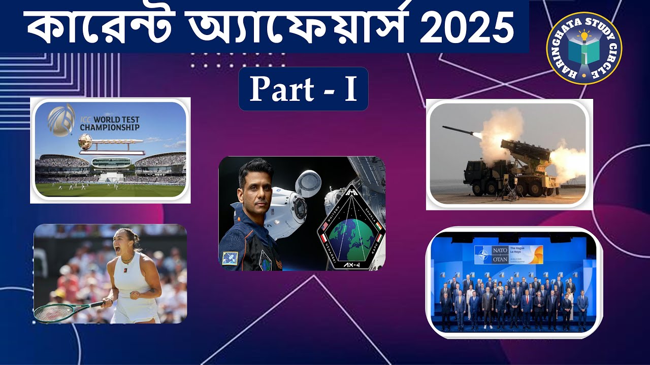 Current Affairs : 2025  Part - 1