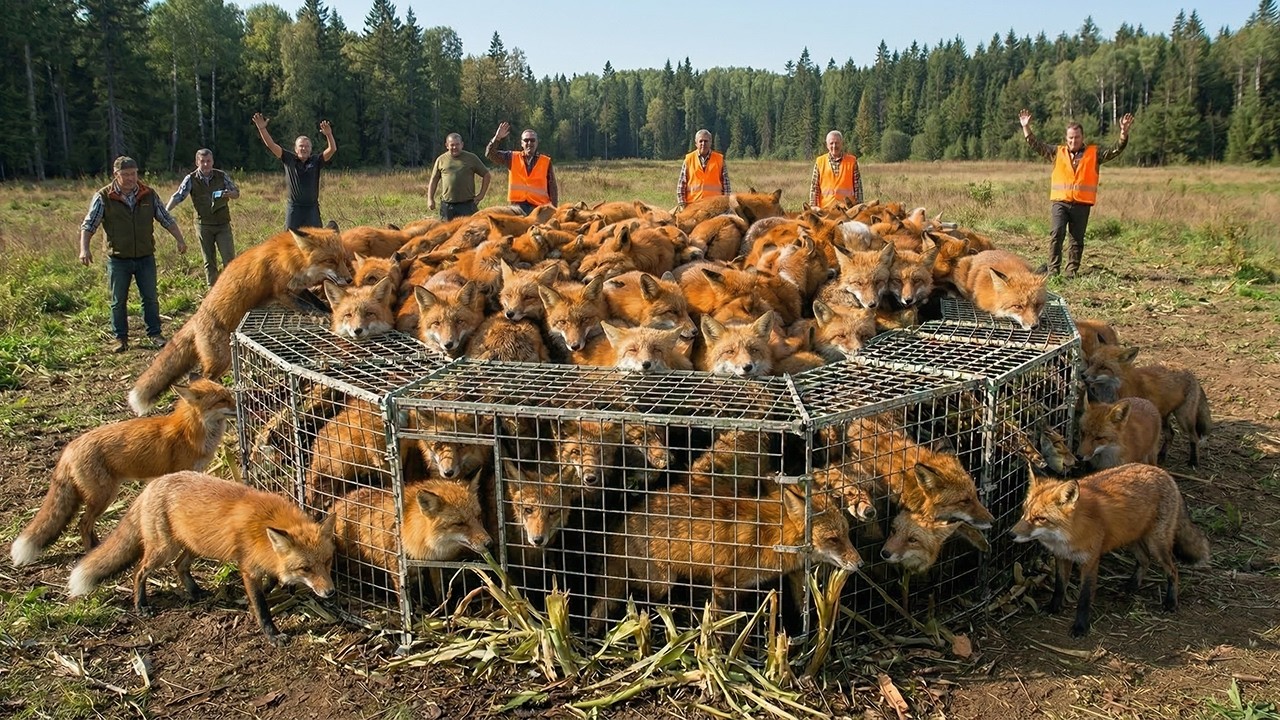 How Farmers Use Smart Traps to Protect Farms From Red Foxes | Invasive Species