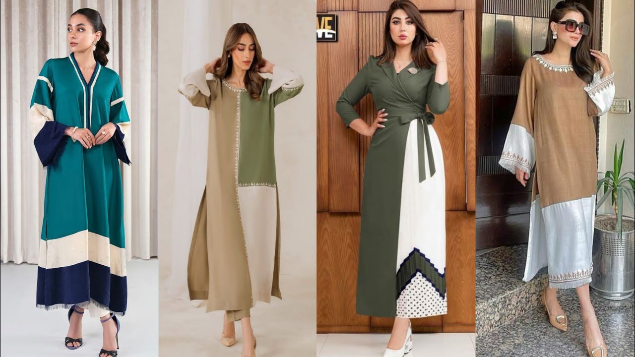 New Contrast Combination Suits 2026  Stylish & Eye-Catching Dress Designs#Latest girls Outfit 💡.