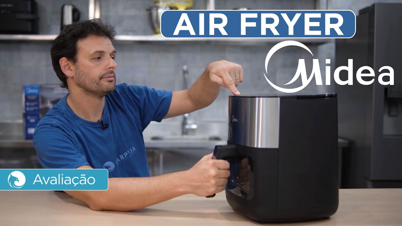 Air Fryer Midea Smart Chef Pro: Smart Air Fryer com Aplicativo! | Avaliação Harpyja
