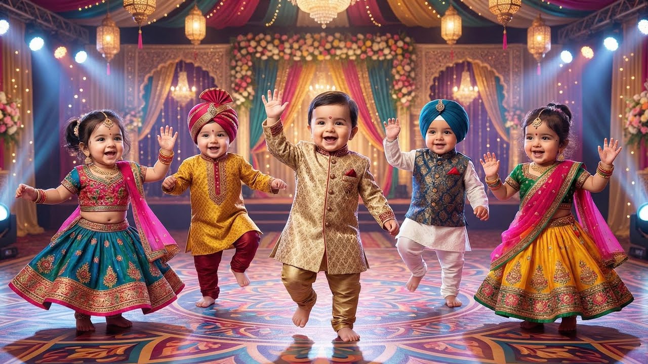Kids Dance: Dodi Dodi Dum Dum & Dudi Dudi Dam Dam 🎵👶 | Hindi New Version