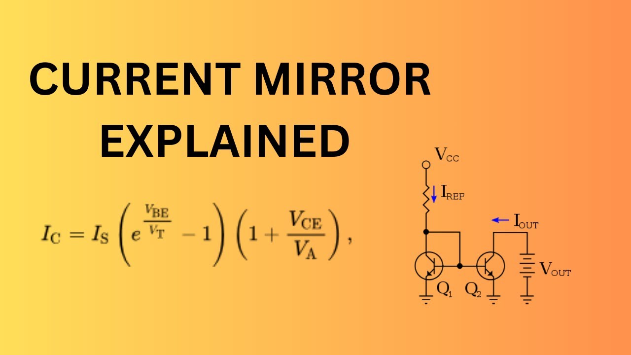 How Current Mirror Works | BJT | Reference