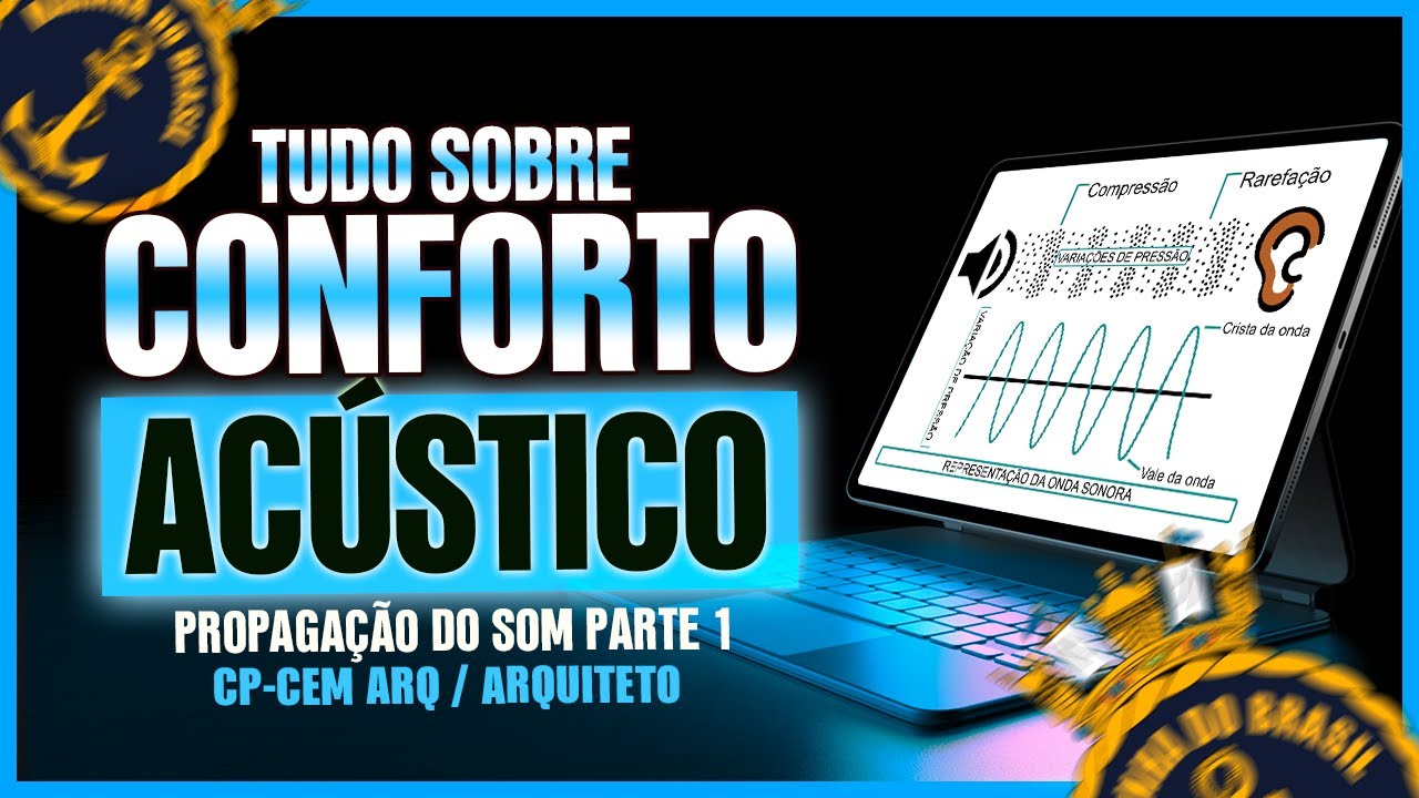 Conforto Acústico | Propagação Do Som PARTE 1 | CP-CEM ARQ l Arquiteto