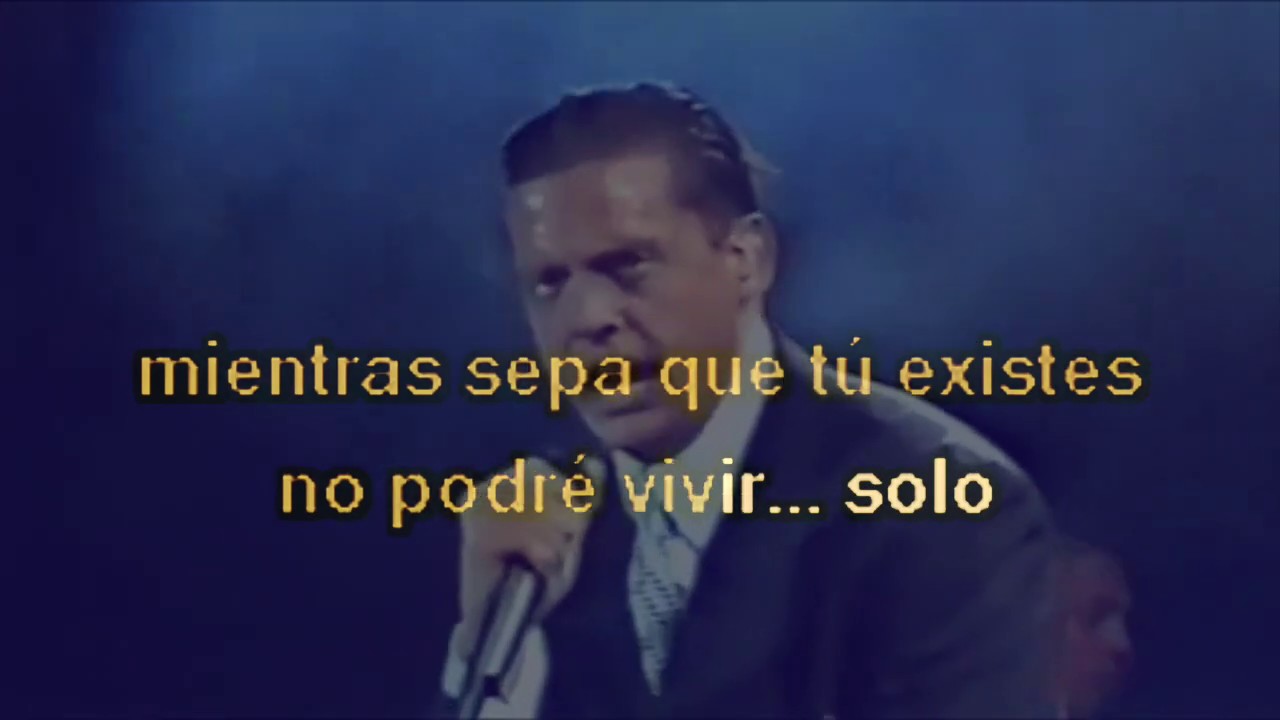 Me niego a estar solo -  Luis Miguel  KARAOKE (EXCELENTE CALIDAD)