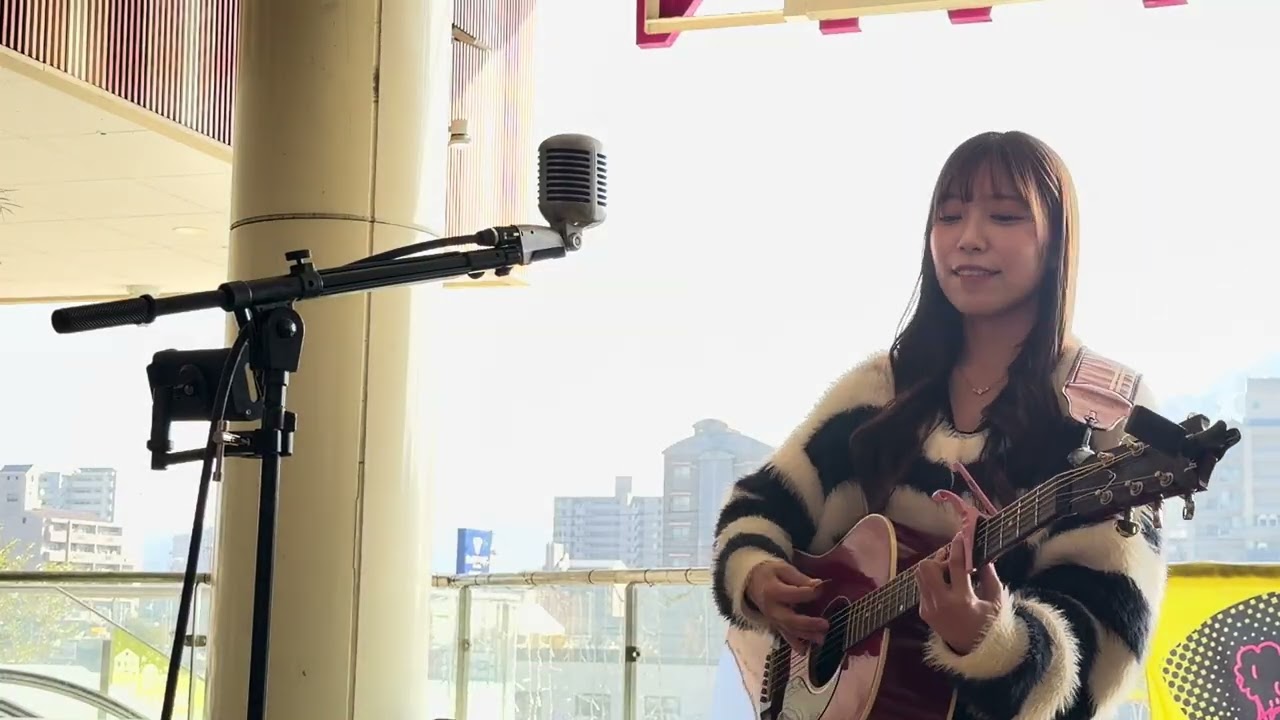 2026.1.18 福本愛莉 宇多津ライブ1部 イオンタウン宇多津 香川県宇多津町 シンガーソングライター #ふくも党