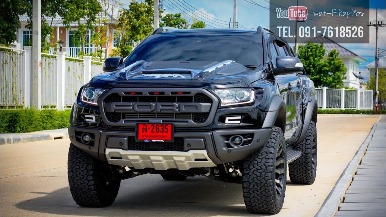 คลิป 74- ฟอร์ด Wildtrak  กับชุดโป่ง F-150 Raptor แต่งเต็ม by watFORD ☎️ 091-7618526