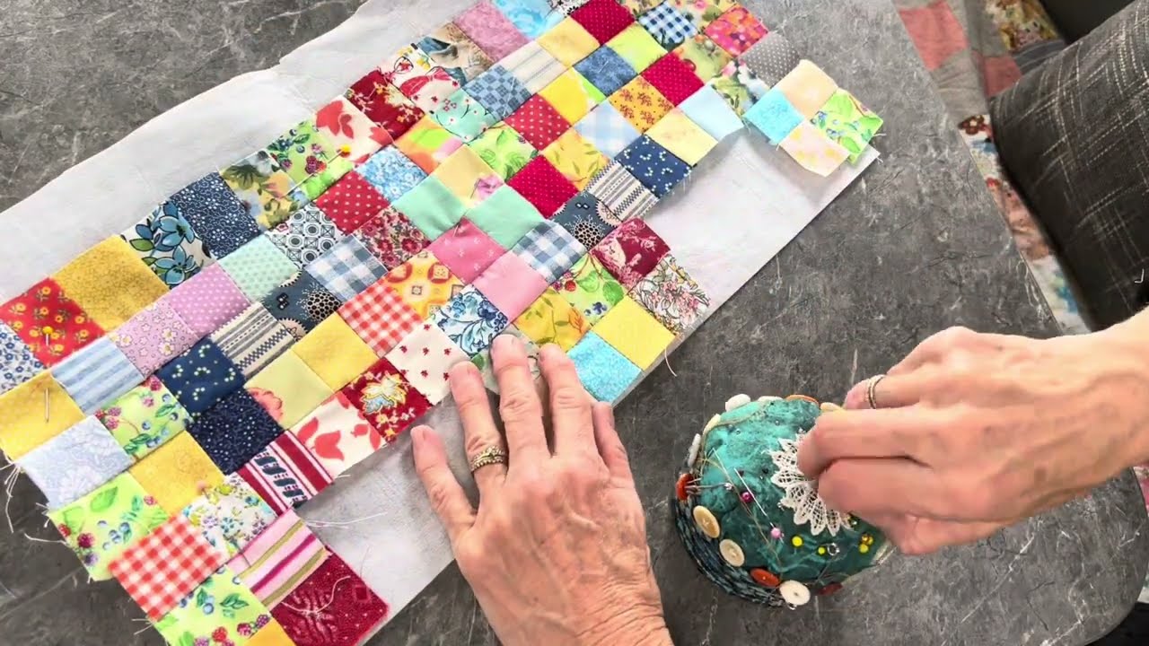 Camping and sewing