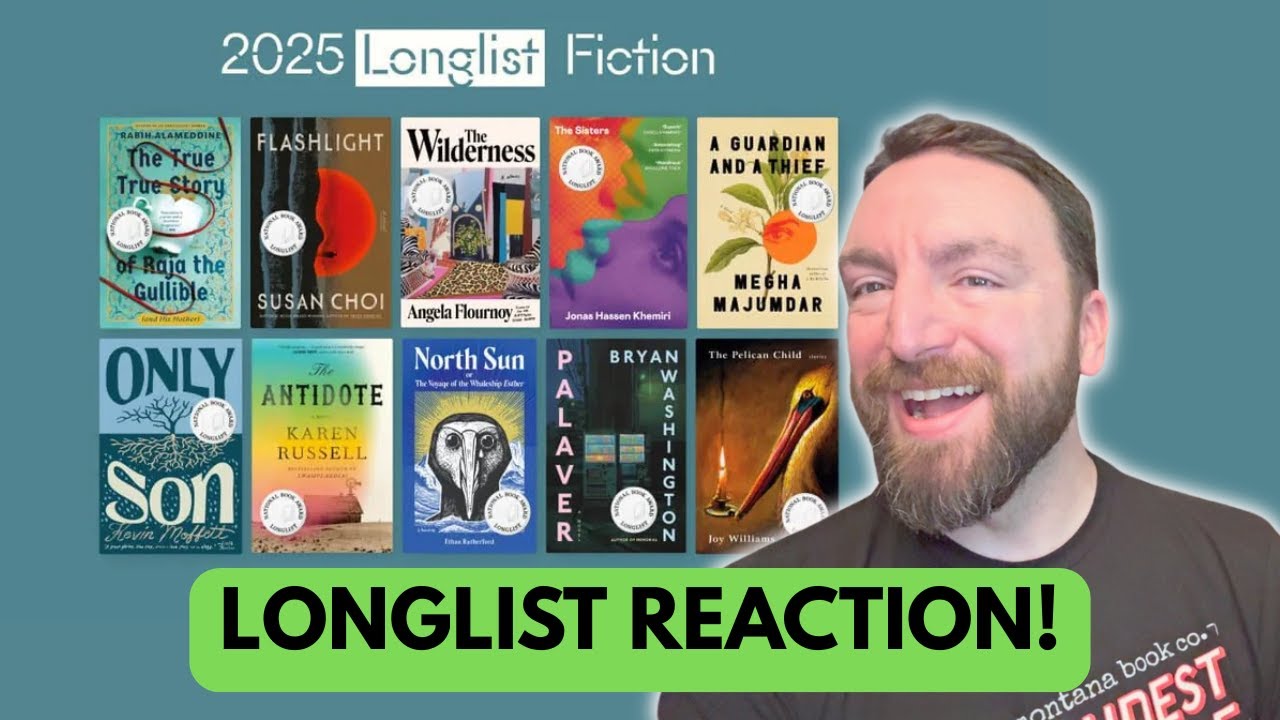 National Book Award for Fiction 2025 Longlist Reaction