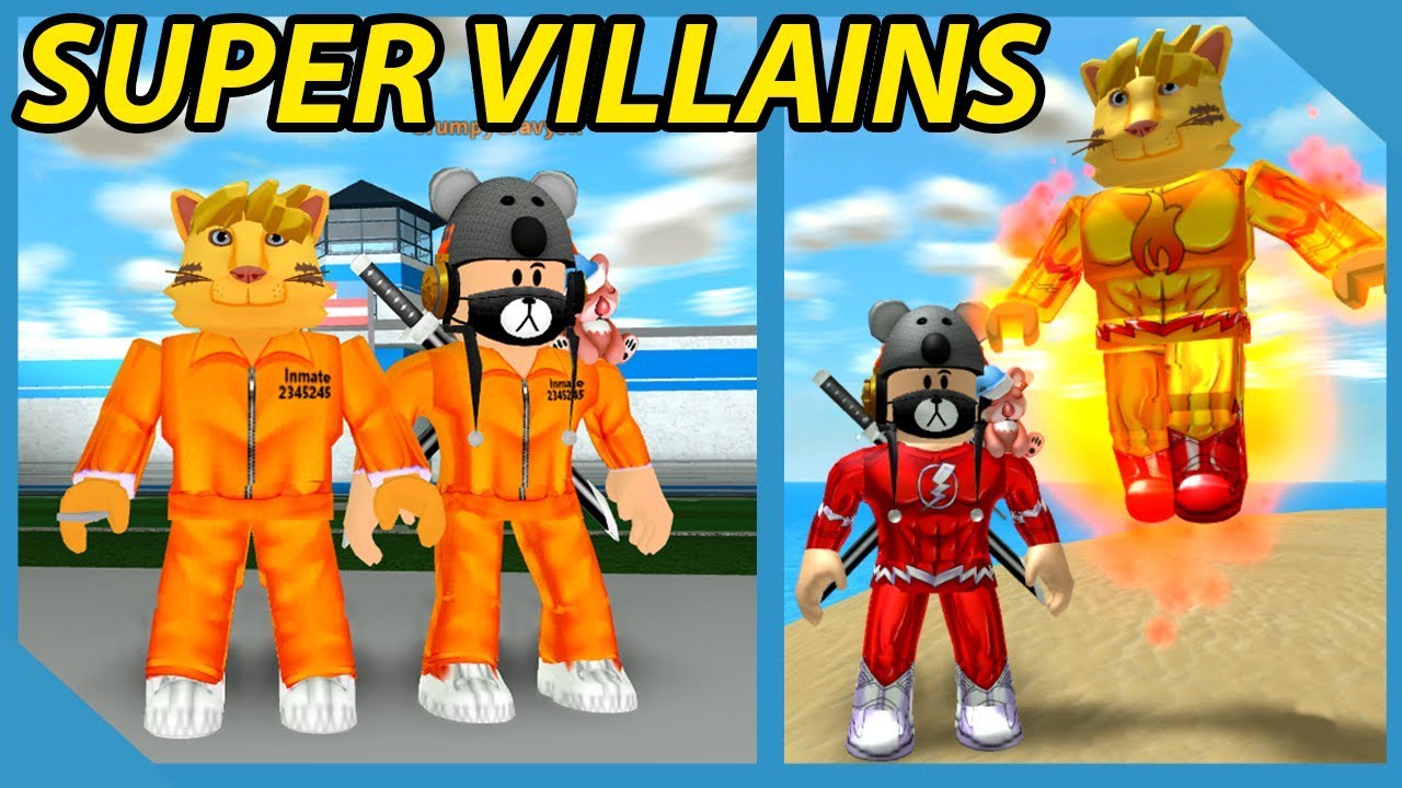 How To Be Super Villains in Roblox Mad City with my Little Nephew